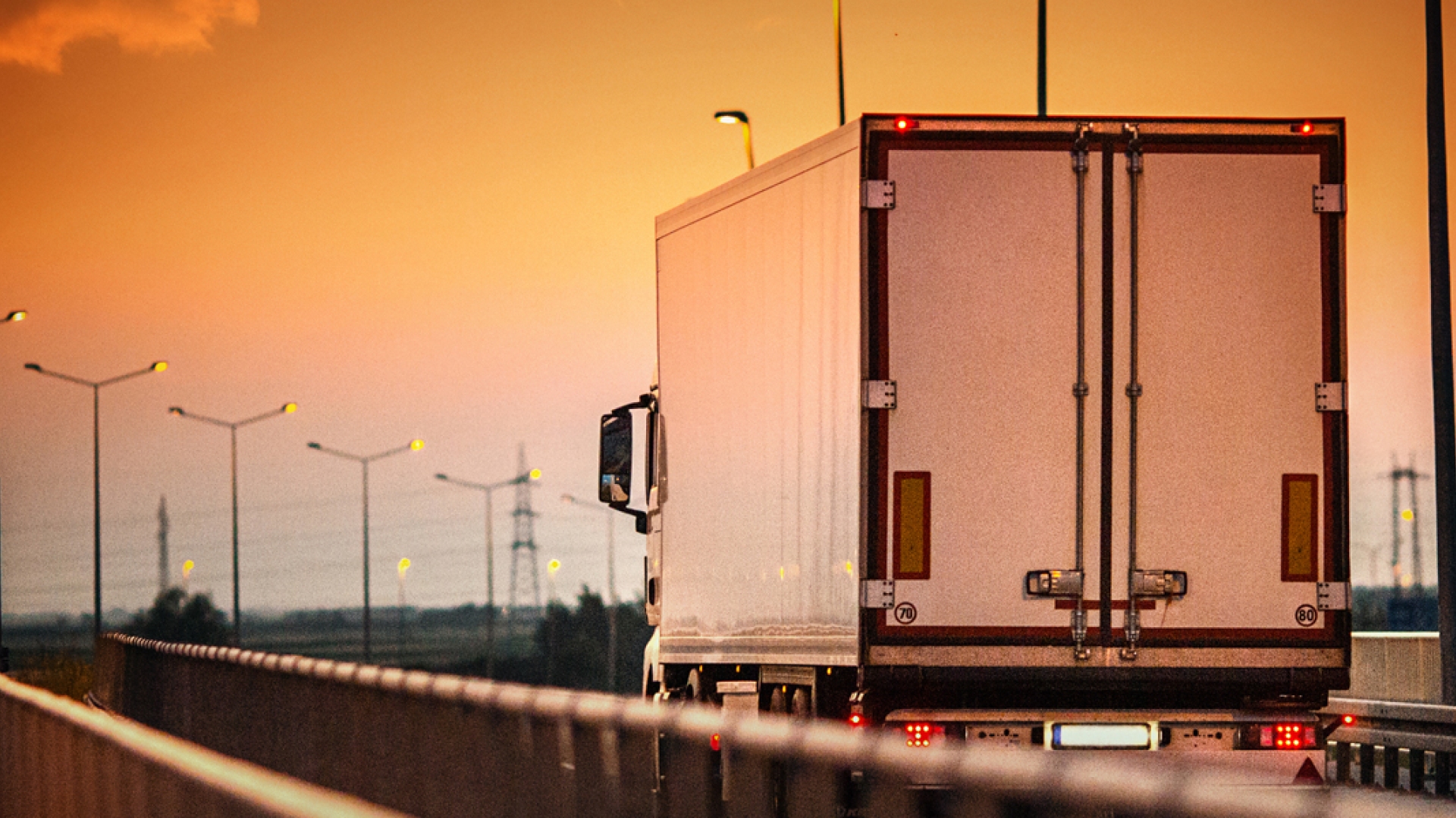 Conduite d’un poids lourd sur une autoroute