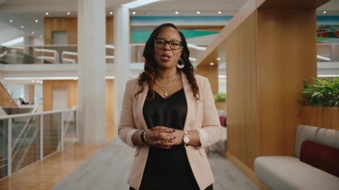 Jane Beaman, vice-présidente sur autoroute