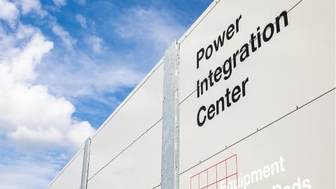 Vue extérieure du Power Integration Center