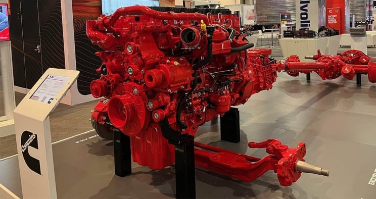 Le moteur Cummins 2027 X15 à l'affiche