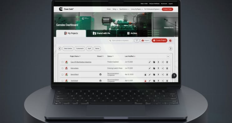 Cummins Power Generation annonce des mises à jour solides de son outil de dimensionnement de produits, Power Suite™.
