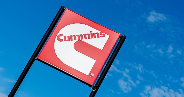 Enseigne de distributeur Cummins
