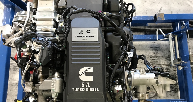 Cummins RAM - 3 millionième moteur