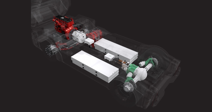 Le concept de transmission hybride Cummins a suscité une conversation à l’IAA