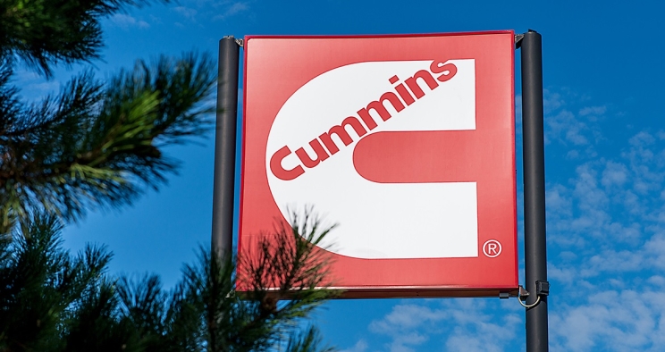 Panneau logo Cummins