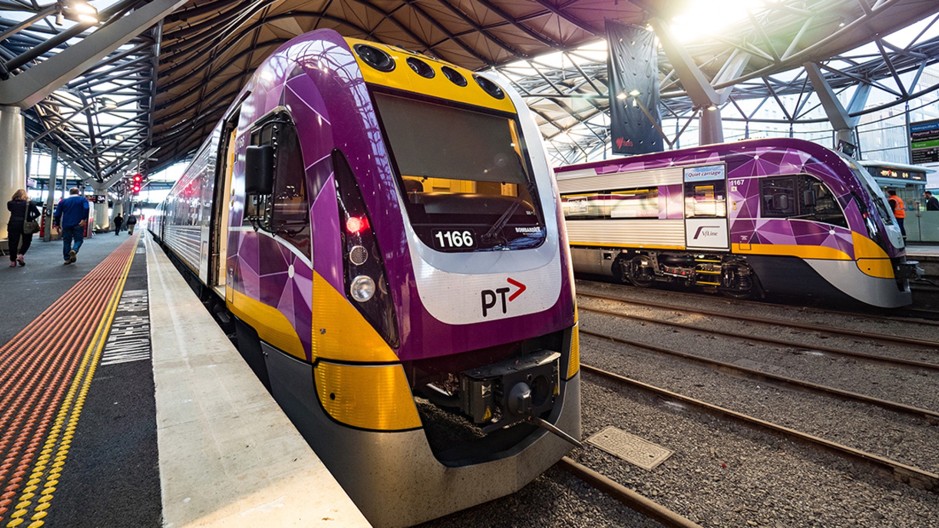train at the station