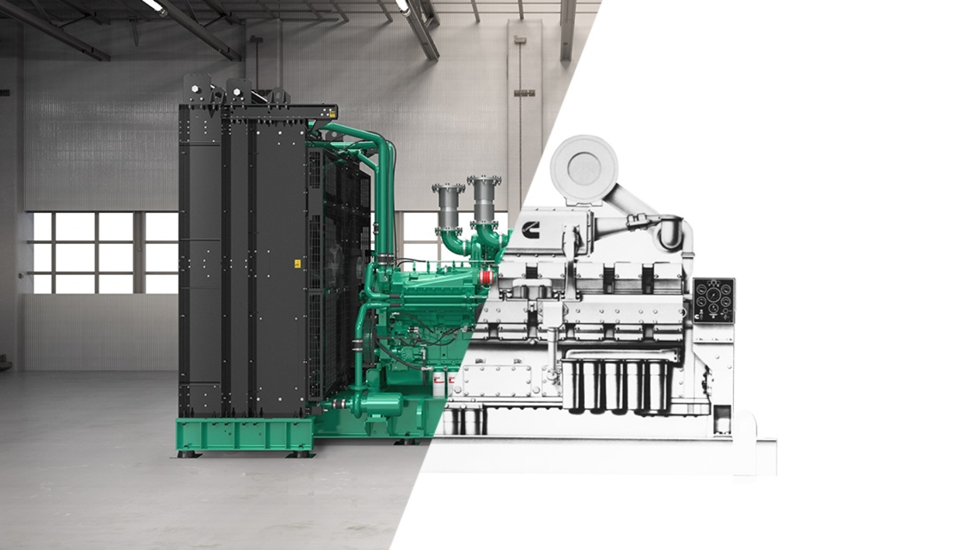 Cummins présente de nouveaux groupes électrogènes entre 1700 kVa et 2000 kVA.