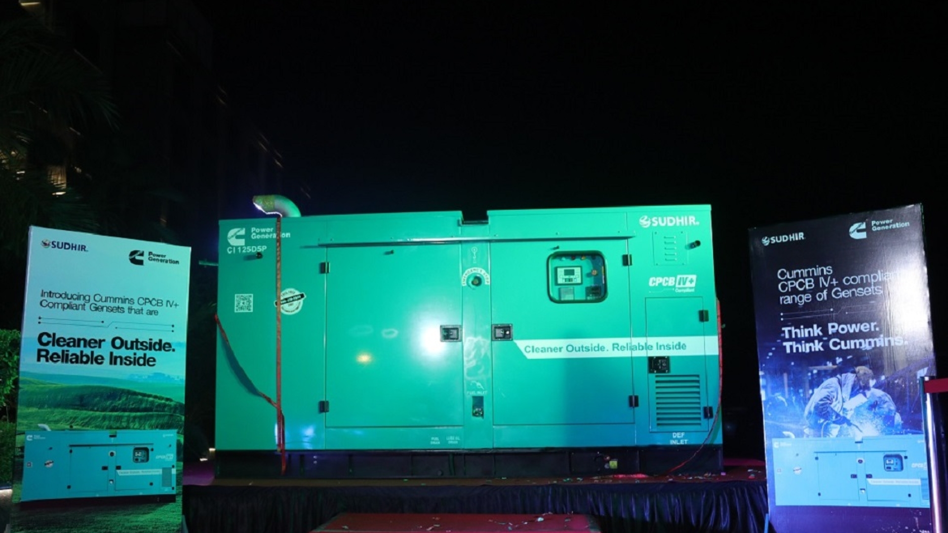 Groupes électrogènes CPCBIV+ propulsés par Cummins