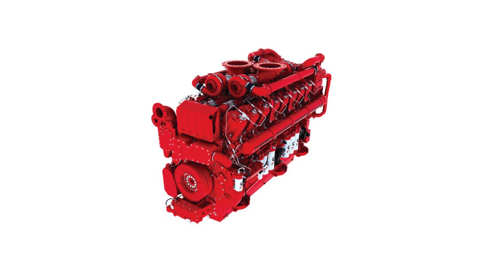 Le Cummins QSK95, illustré ici, sera exposé au stand Cummins lors de l'échange ferroviaire 2019}