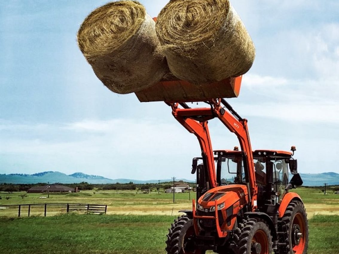 Chargeur Kubota m8