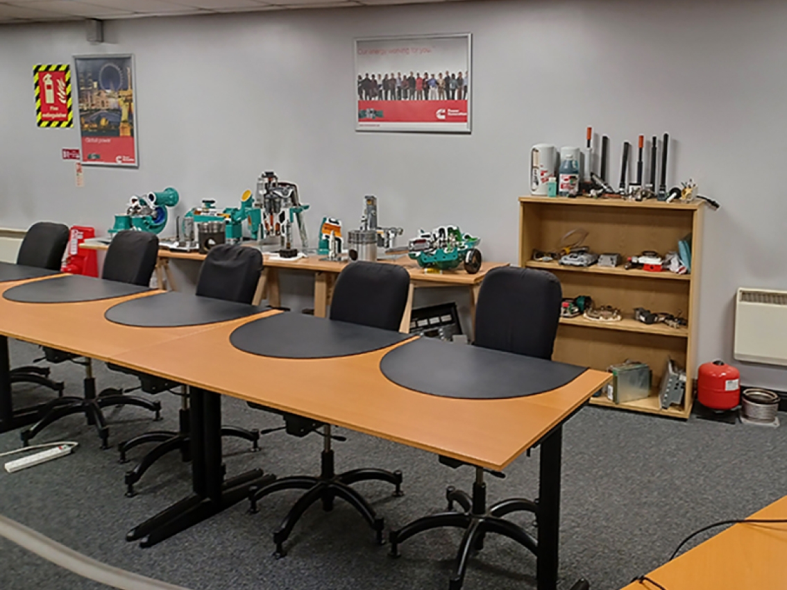Training school classroom Training school classroom