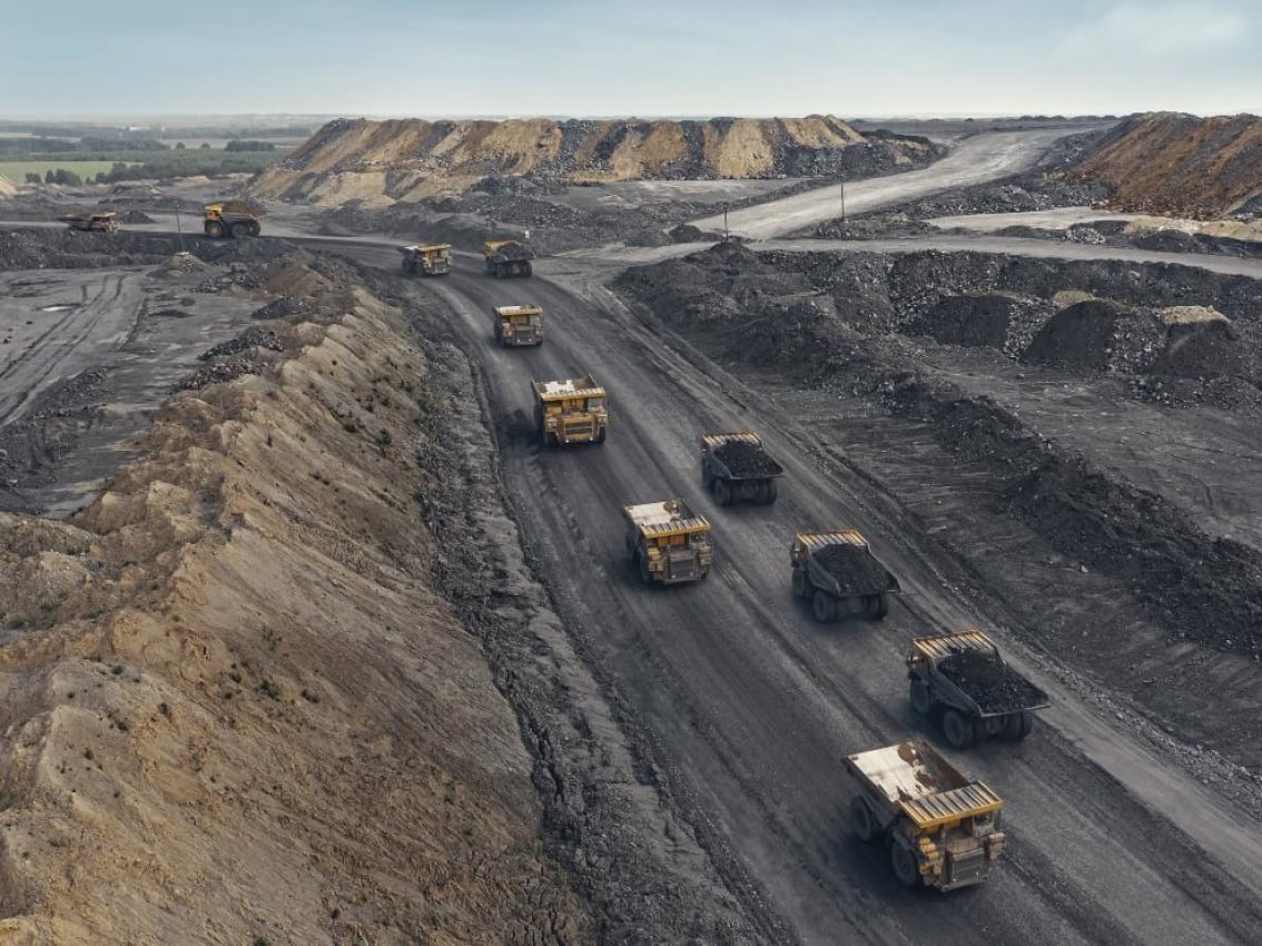 Camions pour l'exploitation minière