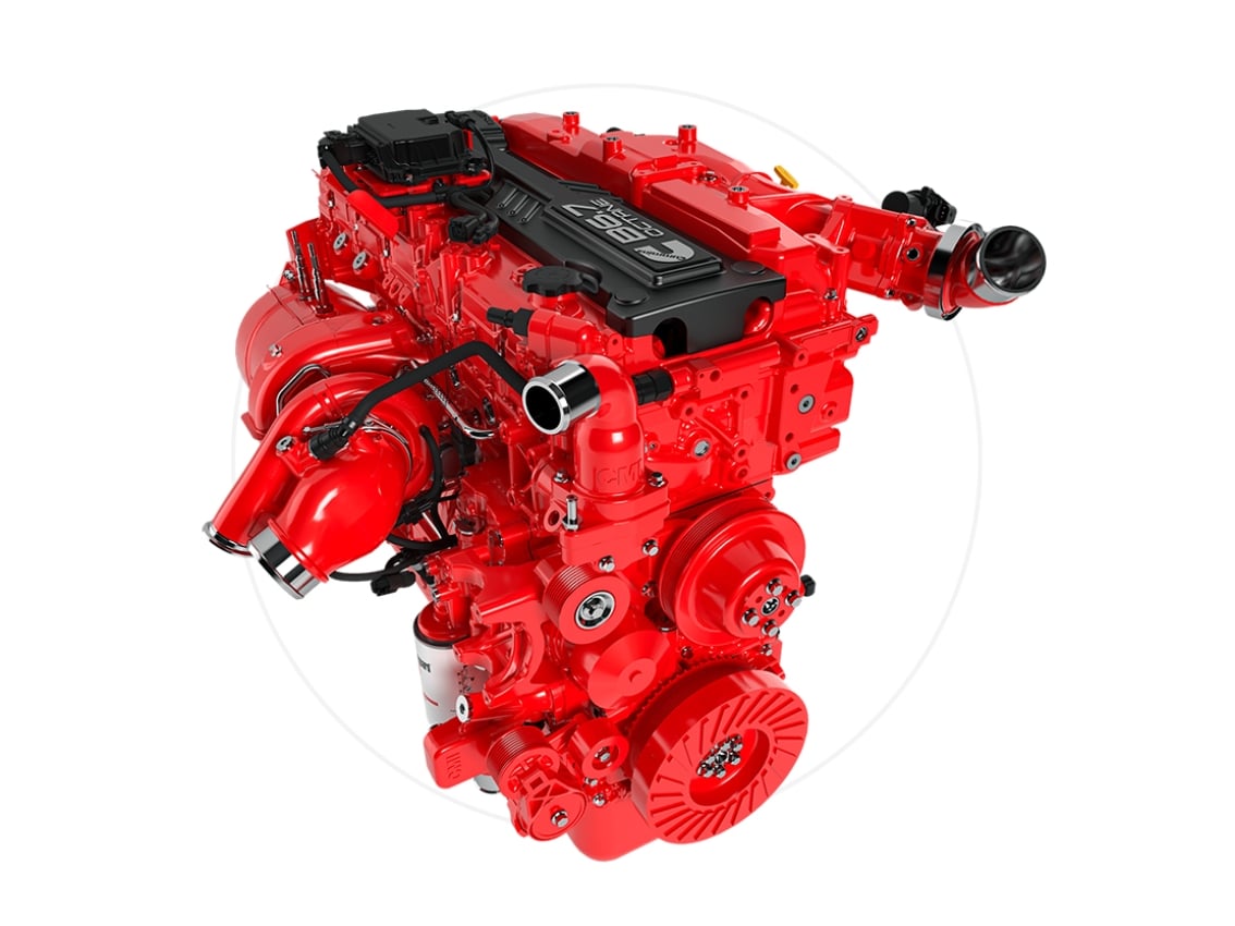 Moteur à indice d’octane B67 pour bus scolaire