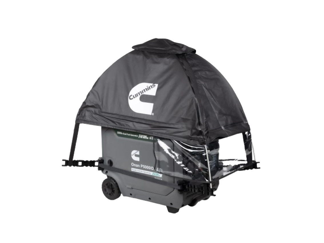 Tente pour groupe électrogène portable