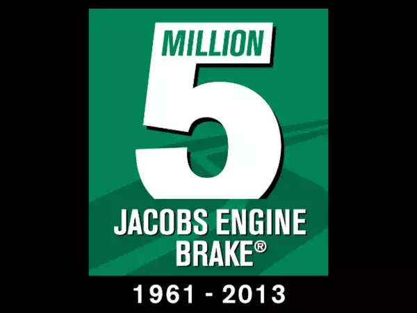 Cinq millions de freins moteur Jacobs vendus