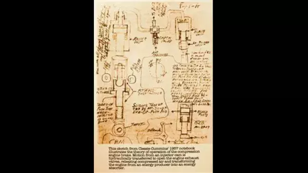 illustration du brevet sur le frein moteur