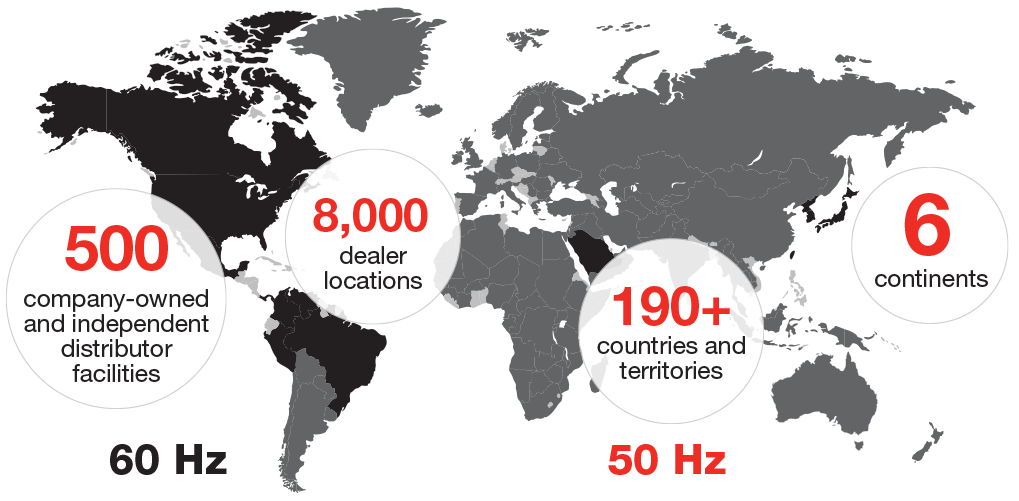 Mappa infografica Cummins