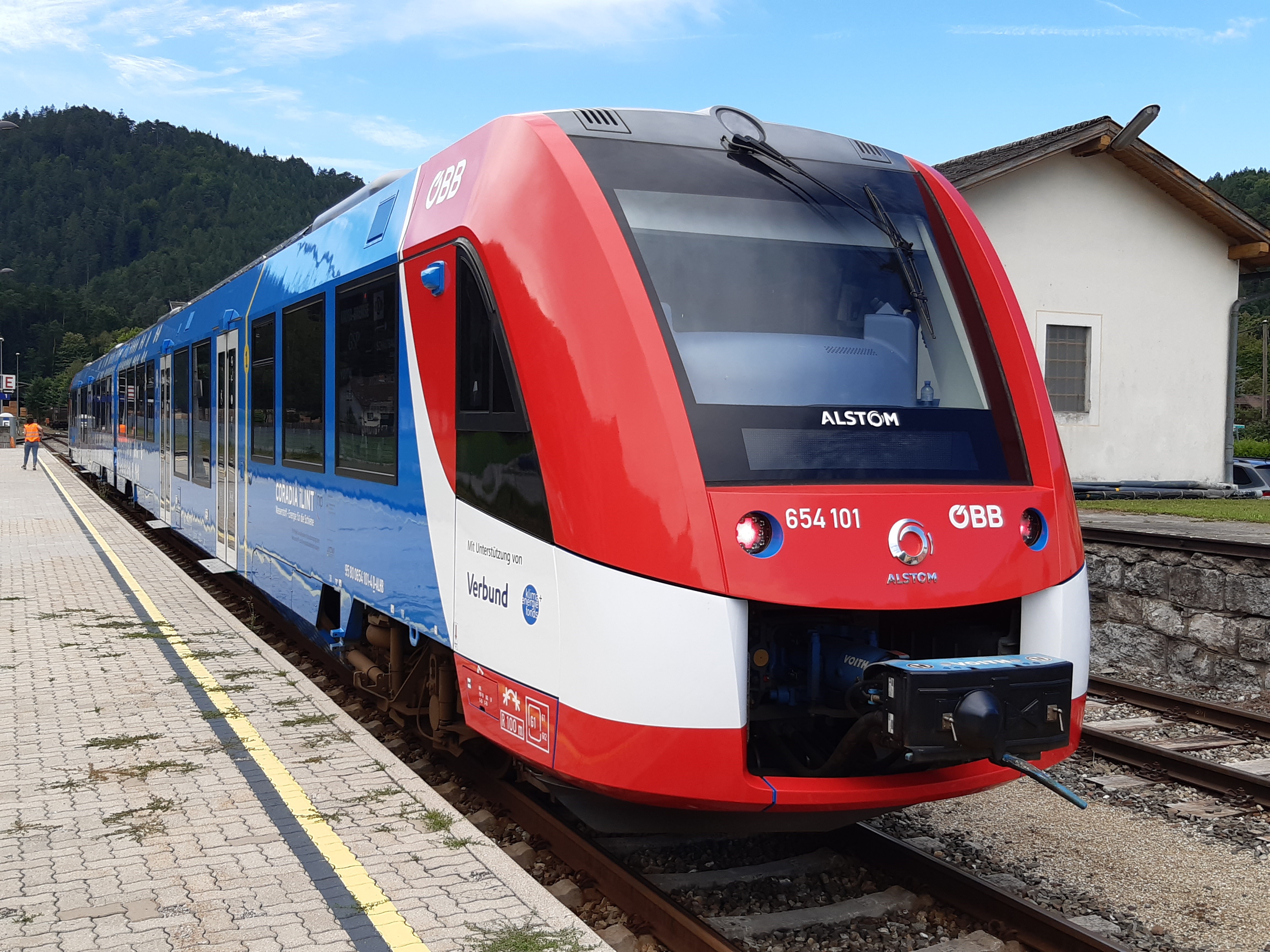 passenger rail in Austria