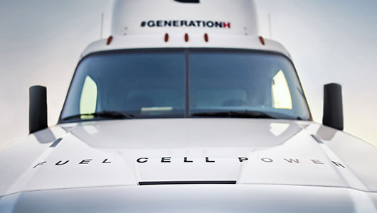 Hydrogen Fuel Cell Truck.