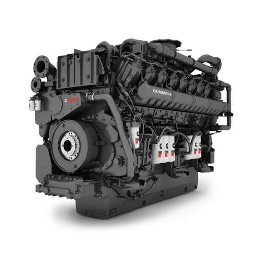 Двигатель привода генератора qsk95