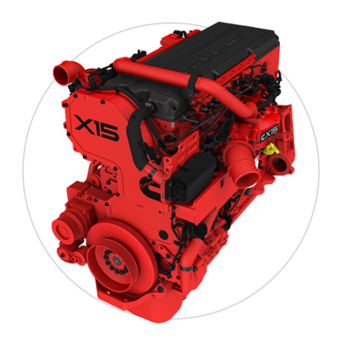 2021 X15パフォーマンスシリーズ エンジンの3次元画像