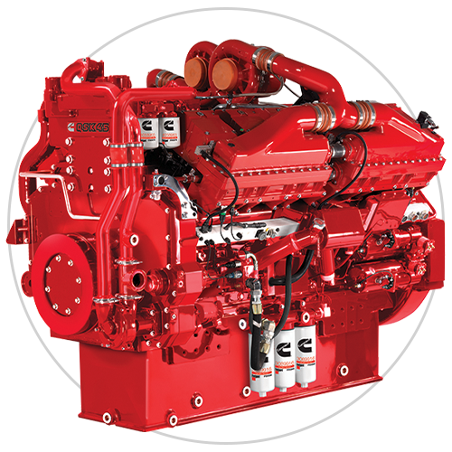 QSK45 Motor – Produktdarstellung
