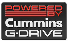 Zasilany przez Cummins G-Drive