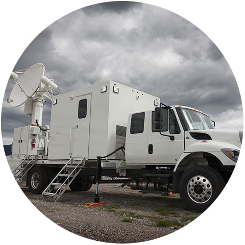 mobile communications truck