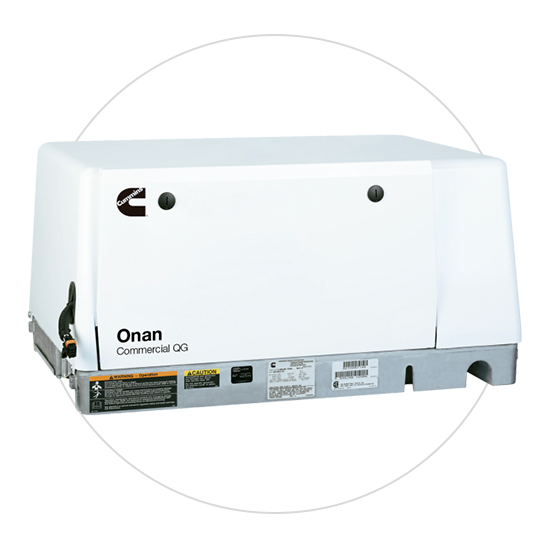 quiet gas generator