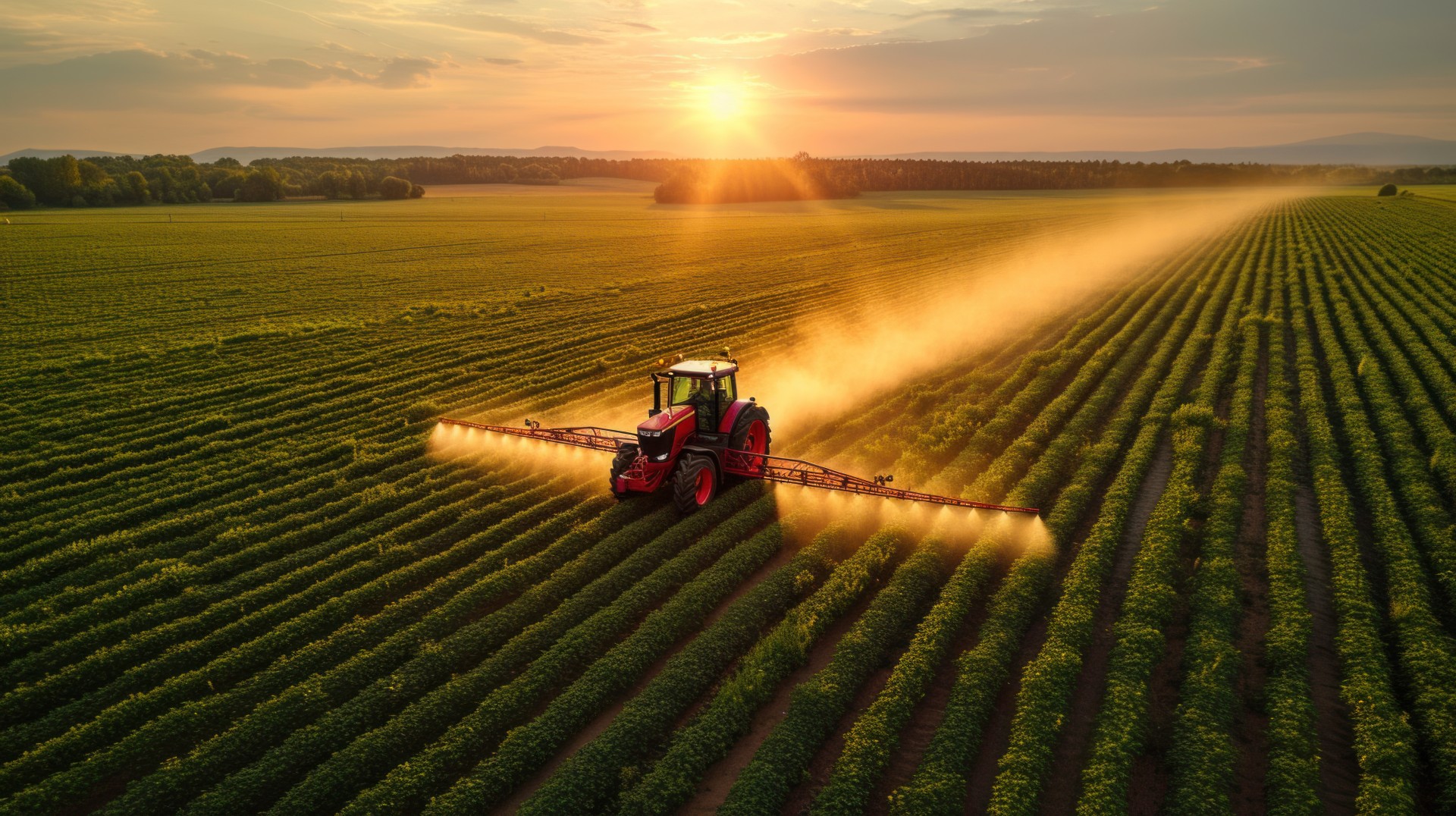 farmer taking care of their crops