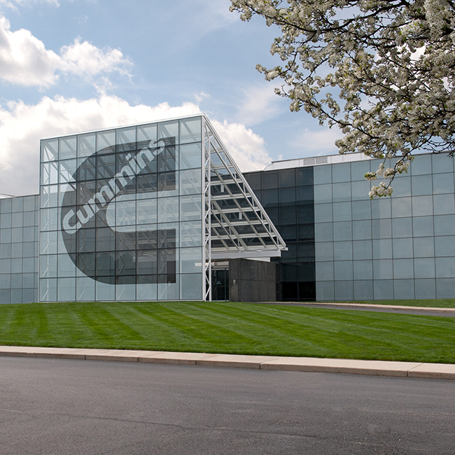 Cummins' Columbus Engine Plant was honored by Indiana's governor for its continuous improvement on the environment.