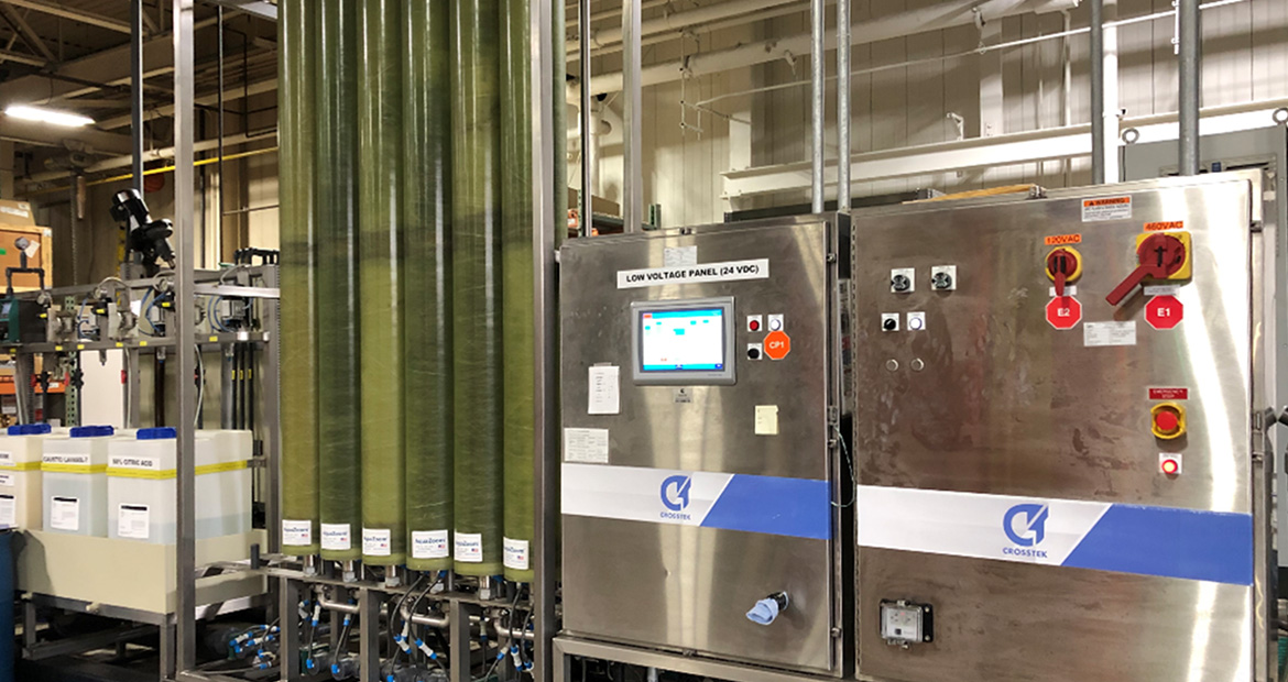 Jamestown Engine Plant commits to reducing water waste through reverse osmosis