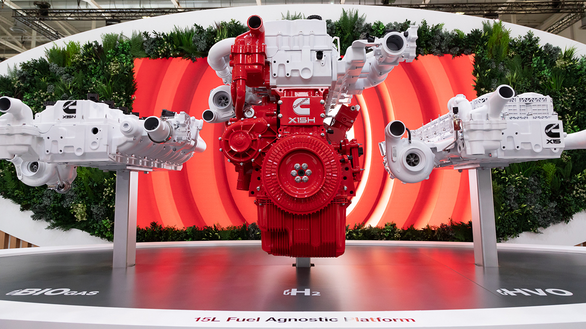 Cummins New Fuel-Agnostic X Series Platform Brings Low-To-Zero Carbon Fuel Capability To IAA | Cummins Inc. Cummins New Fuel-Agnostic X Series Platform Brings Low-To-Zero Carbon Fuel Capability To IAA | Cummins Inc.