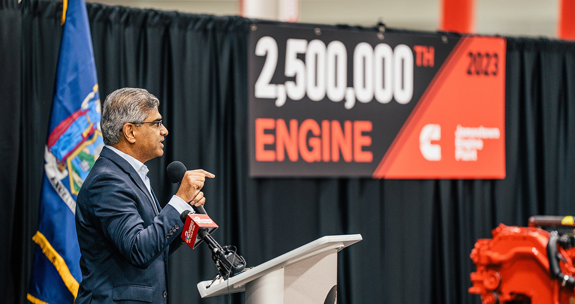 Cummins Jamestown Engine Plant produce 2,5 millones de motores mientras planea para el futuro