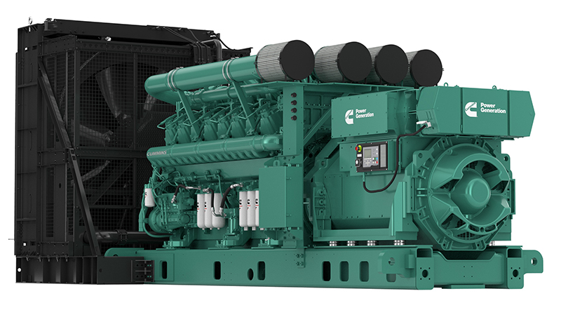 Cummins QSK95 generator set - HVO