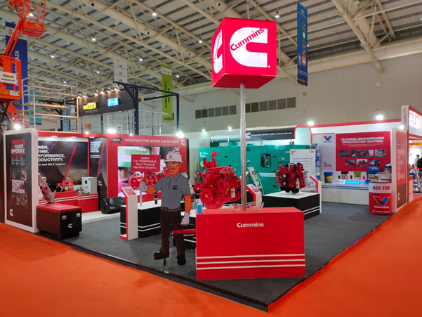 Cummins India stall at EXCON 2022