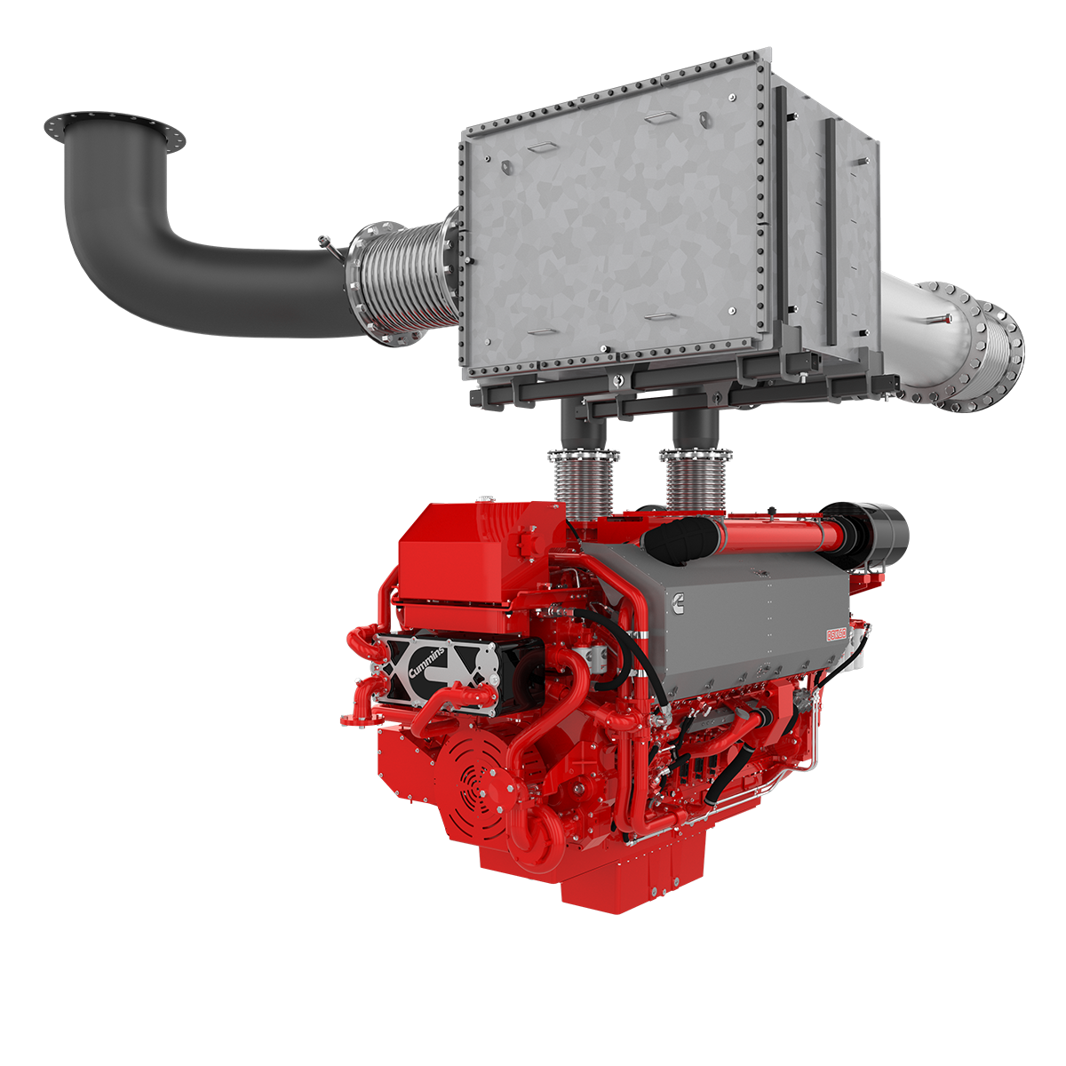 Cummins Introduces IMO III Certified QSK60 Marine Engine Package