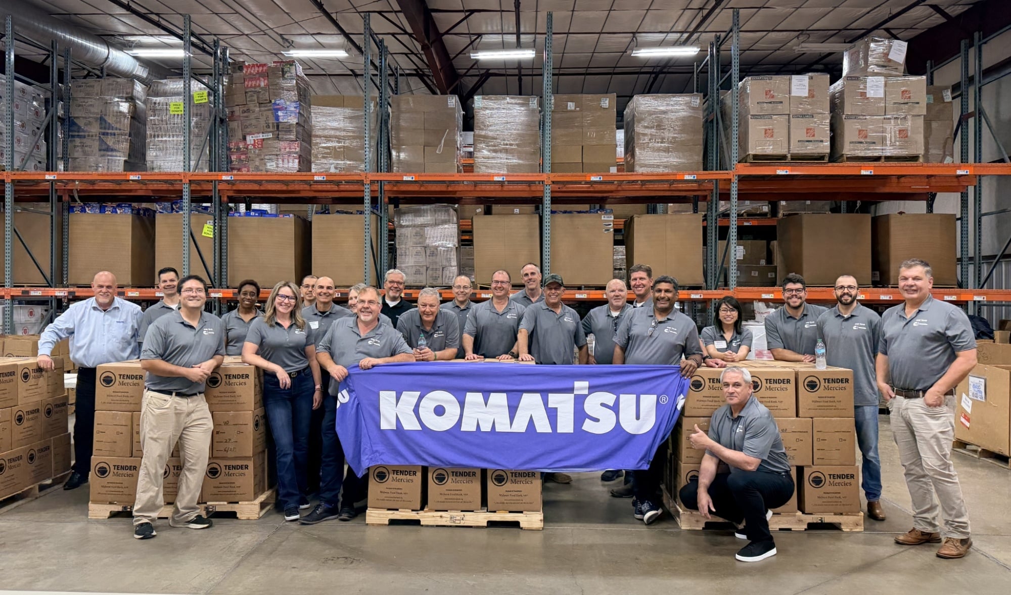 Komatsu team photo