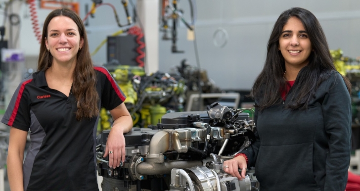 Engineers Clarissa Arriaga and Ashwini Khandelwal led the no-paint initiative