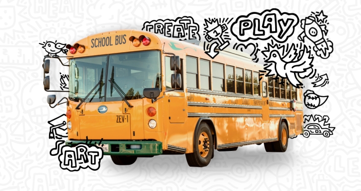Autobús escolar eléctrico Cummins Bluebird