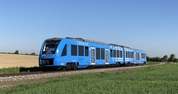 Alstom hydrogen-powered train