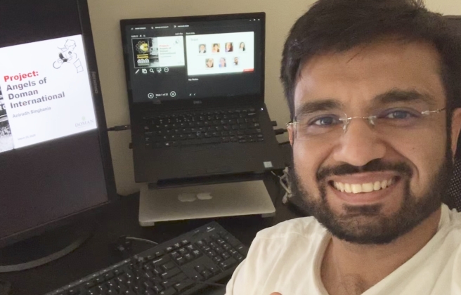 Cummins employee Anirudh Singhania led the writing project, which is helping children with neurological conditions such as autism, cerebral palsy, and many others.
