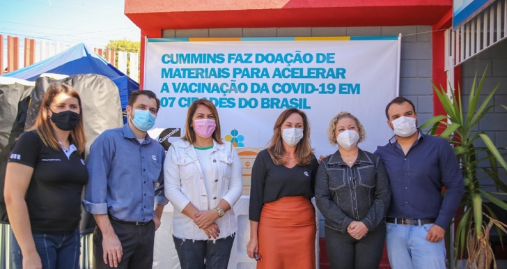 Cummins employees in Brazil.