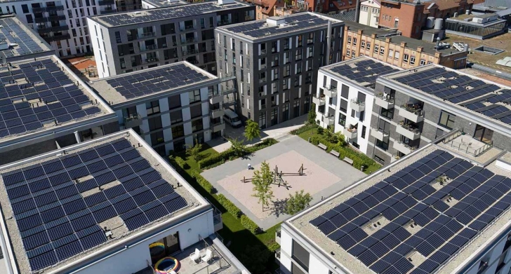 Los electrolizadores de Cummins alimentan con energía un distrito urbano con clima neutro