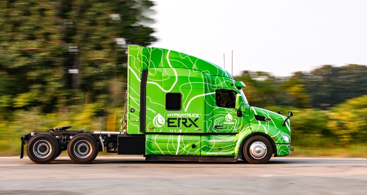 Green Hypertruck ERX tren motriz