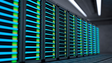 Data center powered by generators