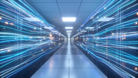 Data center powered by generators