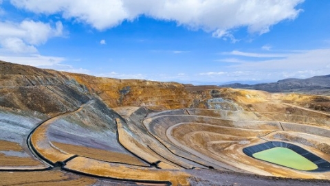 Mining quarry