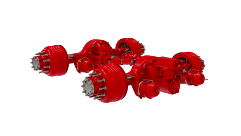 rear axle render