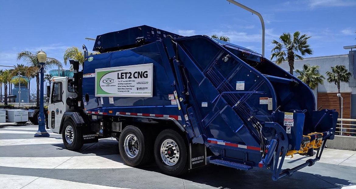 California’s natural gas trucks went carbon negative in 2020